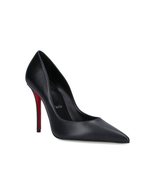 Christian Louboutin Black Miss Z Pointed Toe Pumps
