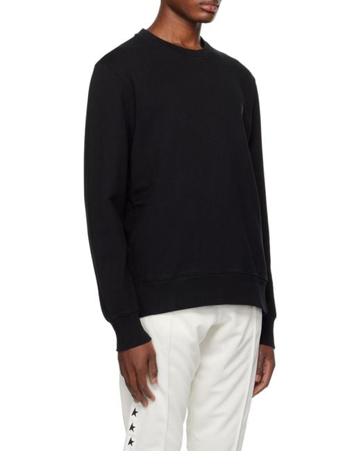 Golden Goose Deluxe Brand Blue Star Printed Crewneck Sweatshirt for men