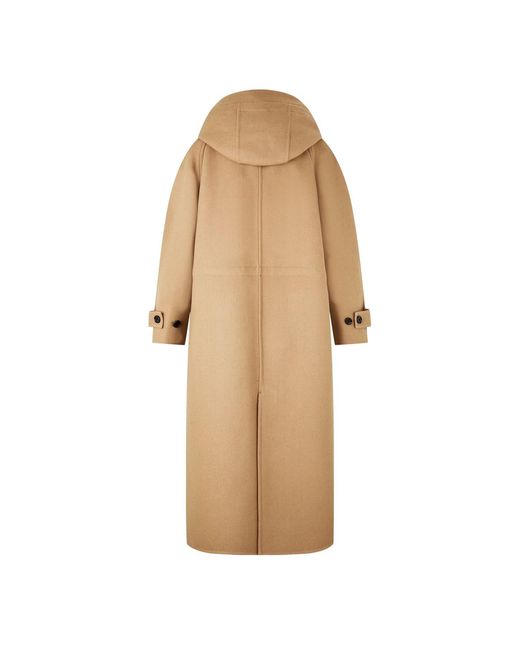 Gucci Natural Wool Cashmere Coat