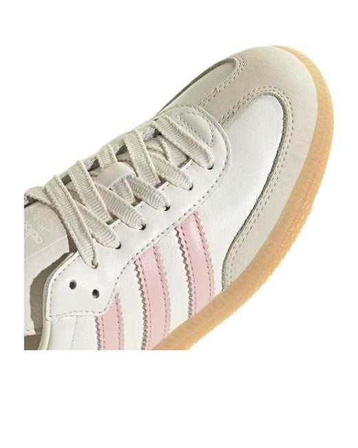 Adidas White Originals Samba Og Low-Top Sneakers