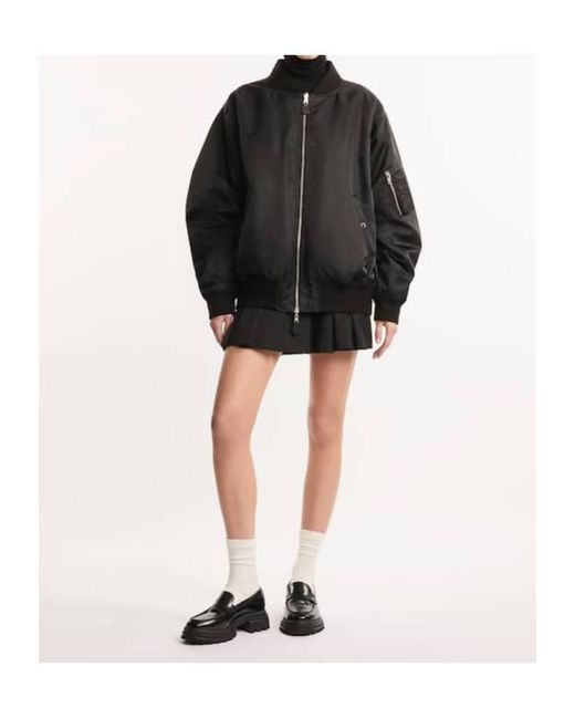 Hogan Black Zip-Up Long-Sleeved Reversible Jacket