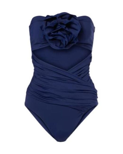 Magda Butrym Blue Swimsuit