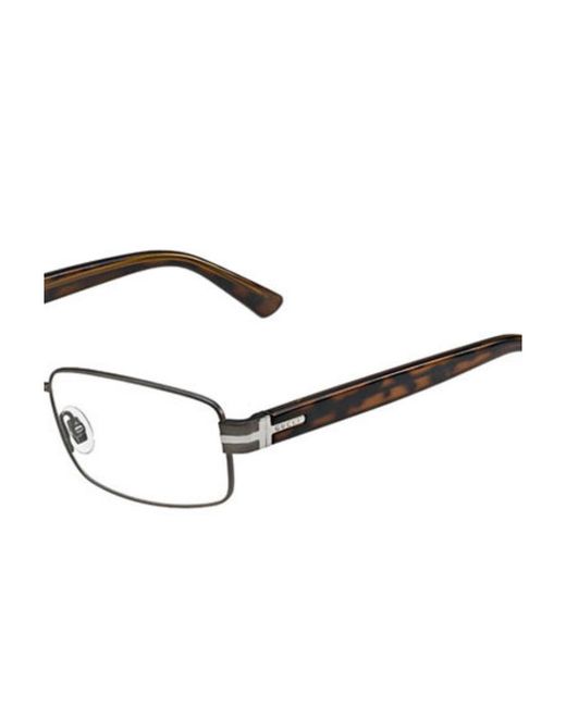 Gucci White Logo Details Flat Mirror