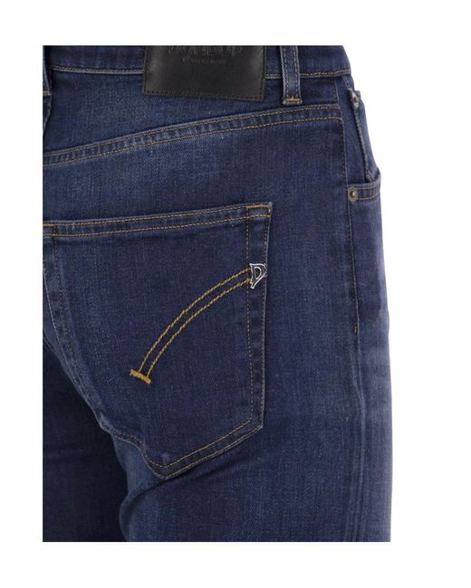 Dondup Blue Belt-Loop Jeans