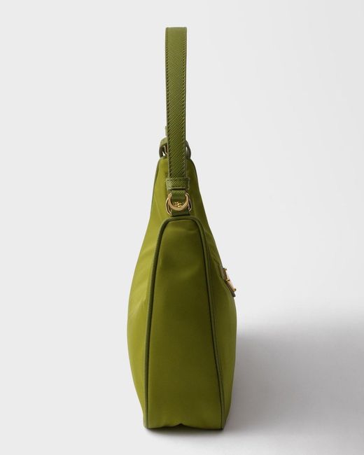 Prada Green Re-Edition 2005 Re-Nylon And Saffiano Mini Bag