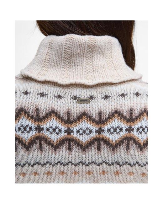 Barbour Gray Turtleneck Sweater