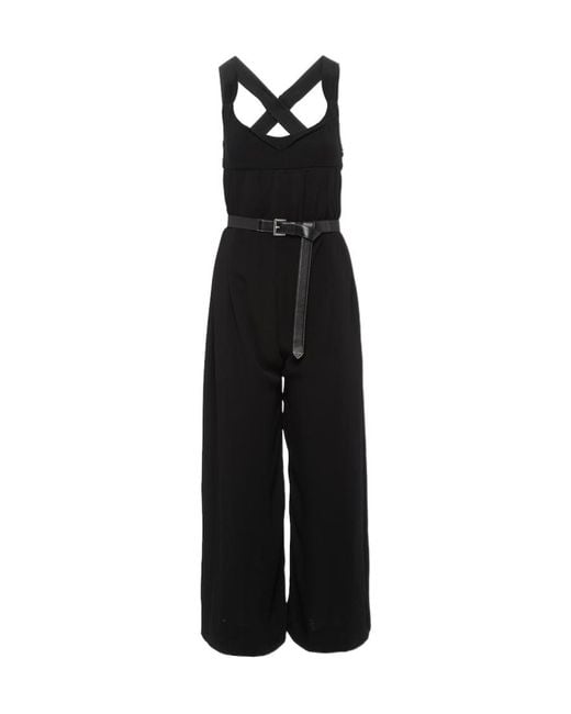 Prada Black Sablé Jumpsuit