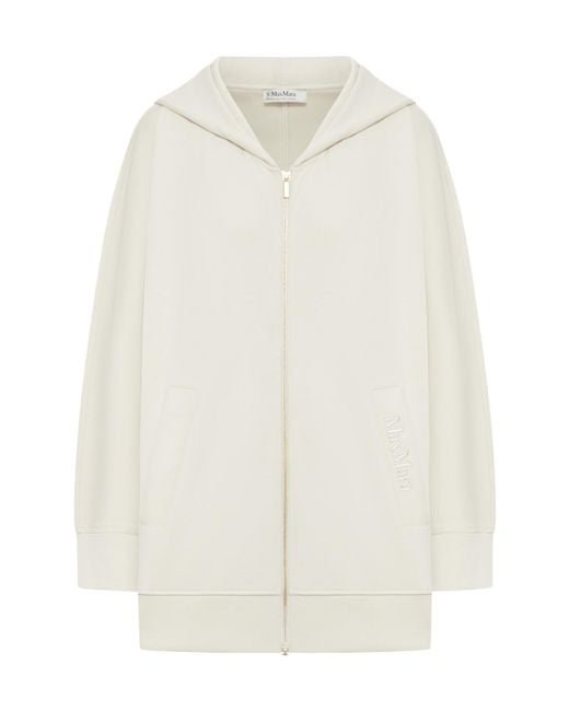 Max Mara White Cotton Jacket