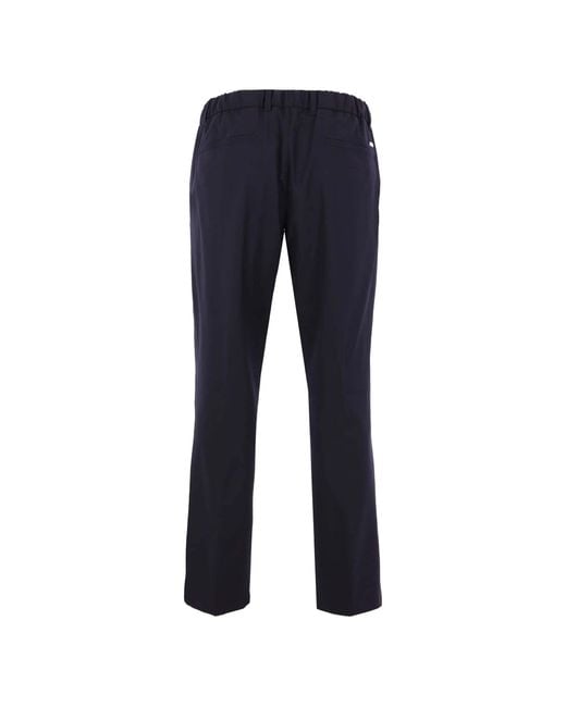 Herno Blue Tailored Trousers for men