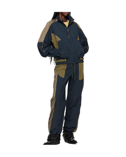 ANDERSSON BELL Blue Patchwork Jacket for men