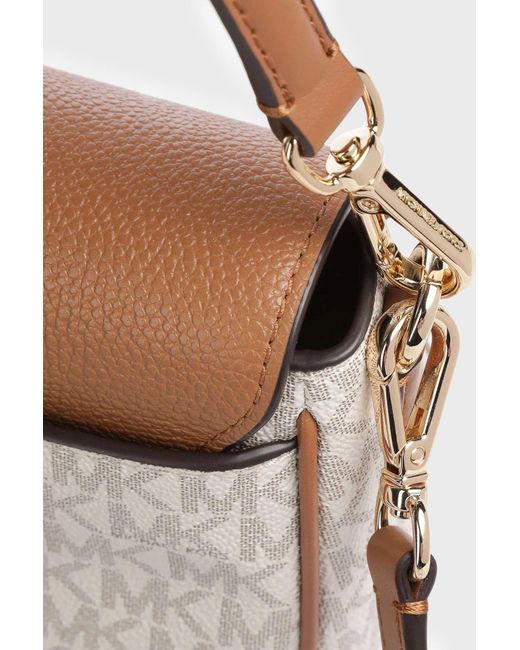 Michael Kors Women's White Logo Shoulder Bag shoulder bags