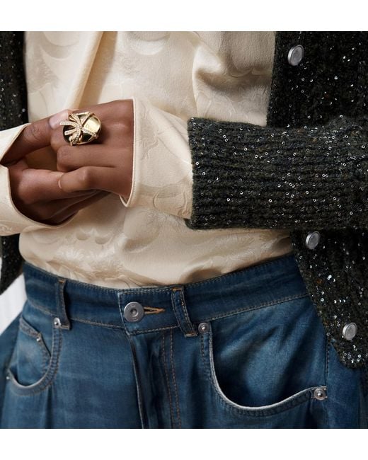 Dior Metallic Miroir Enchanté Ring