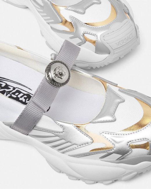 Versace White M_Vs_06 Mary Jane Sneakers