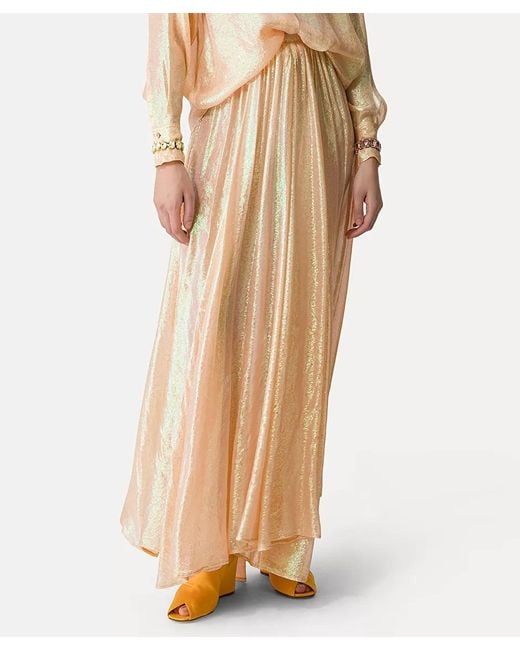 Forte_forte Natural Chiffon Long Skirt