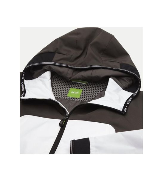 Boss Black Stitching Logo Casual Jacket for men
