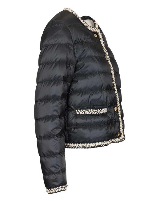 Max Mara Black "Chloe" Down Jacket