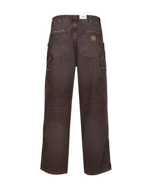Carhartt Gray Double Knee Jeans for men