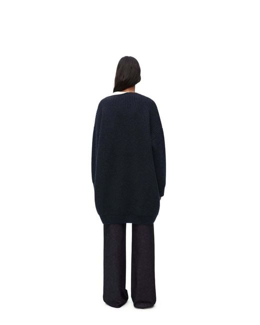Loewe Blue Oversized Sweater