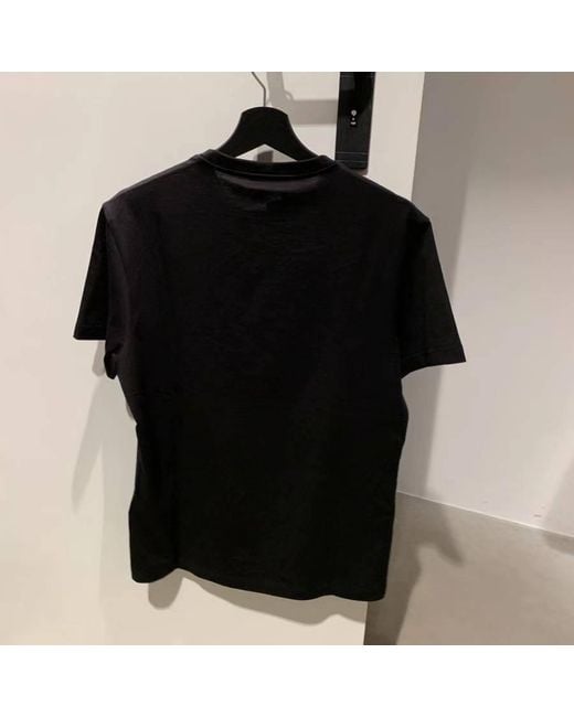 Versace Black Barocco Printed T-Shirt for men