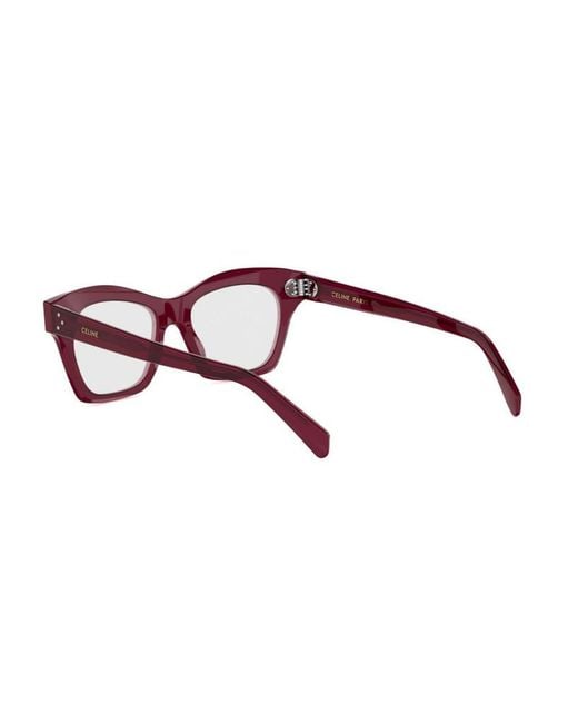 Céline Pink Full Frame Plain Mirror