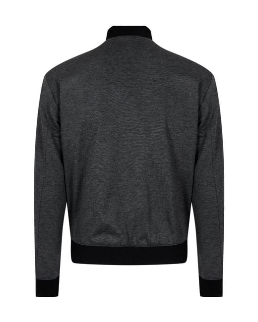 Boss Gray Wool Blend Casual Jacket for men