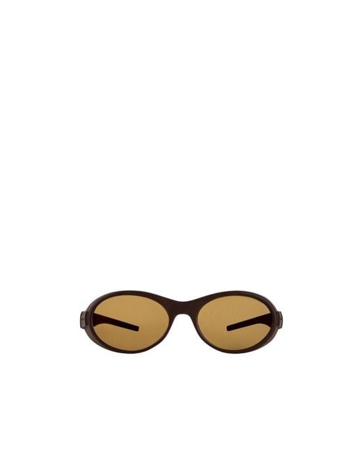 Givenchy Metallic Eyewear Oval Frame Sunglasses for men