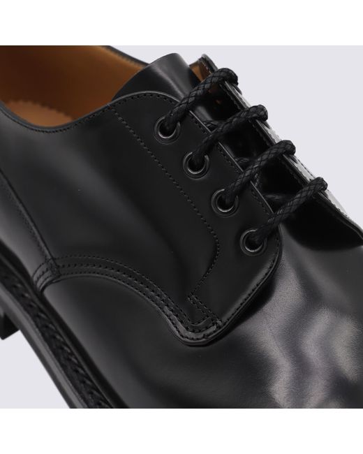 Church's Black Chunky Neil Lace Up Shoes for men