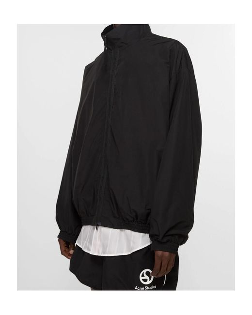 Acne Black Logo Jacket for men