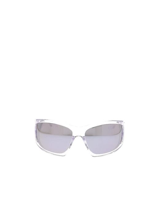 Givenchy White Eyewear Giv Cut Cat Eye Frame Sunglasses