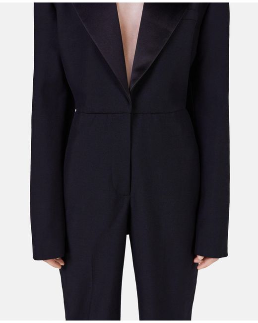 Stella McCartney Black Tuxedo Jumpsuit