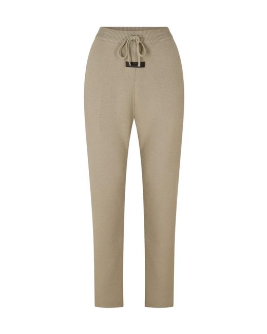 Fear Of God Natural Drawstring Sweatpants