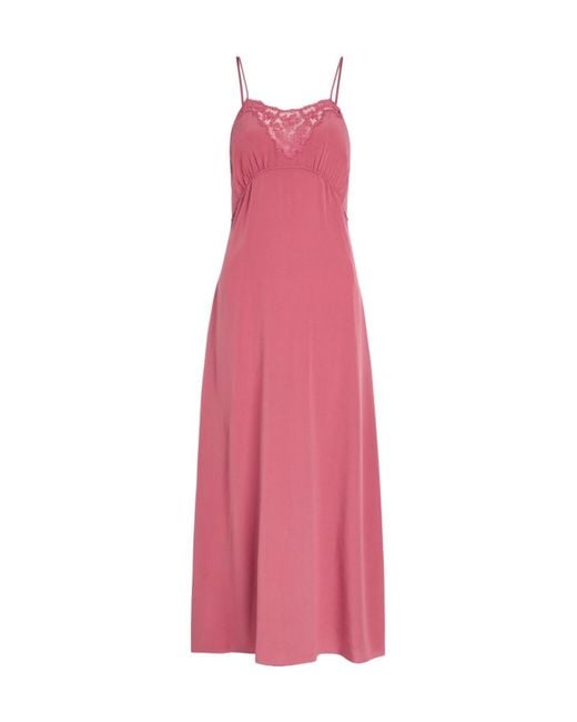 Chloé Pink Silk Dress