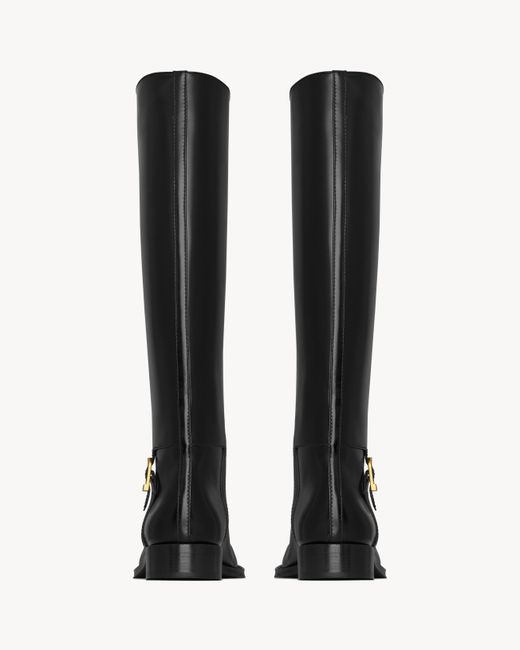 Saint Laurent Black Julia Boots