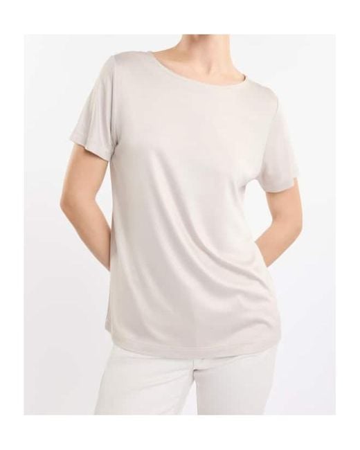 Fay White Classic Fit Casual Top