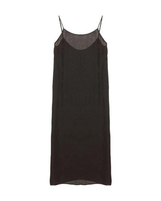 Uma Wang Black Slip Dress
