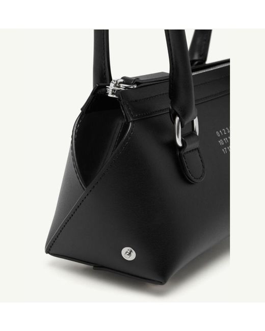 MM6 by Maison Margiela Black Bauletto Shoulder Bag