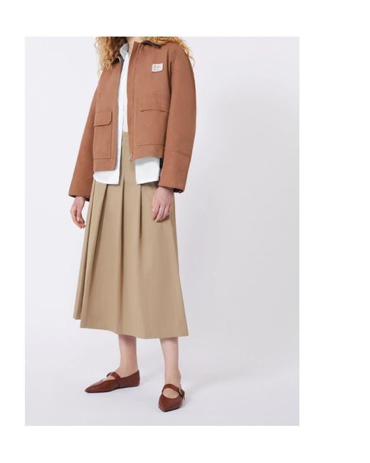 Weekend by Maxmara Brown Padded Short Jacket