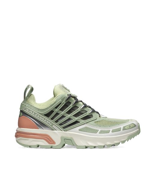 Salomon Lab Green Laced Sneakers for men