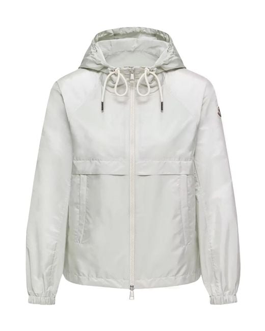 Moncler Gray Coquelicot Hooded Jacket
