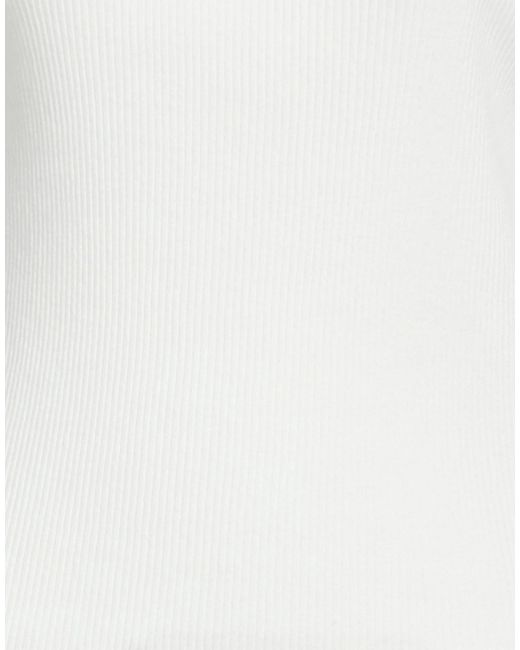 Chloé White Solid Color Sleeveless Undershirt