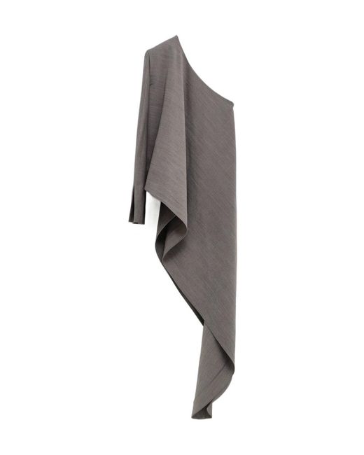 Phoebe Philo Black Asymmetrical Top