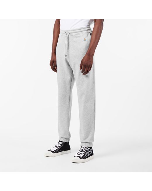 Vivienne Westwood Gray Versatile Minimalist Sports Pants for men