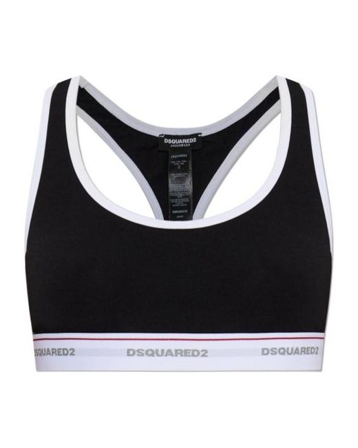 DSquared² Black Sleeveless Top