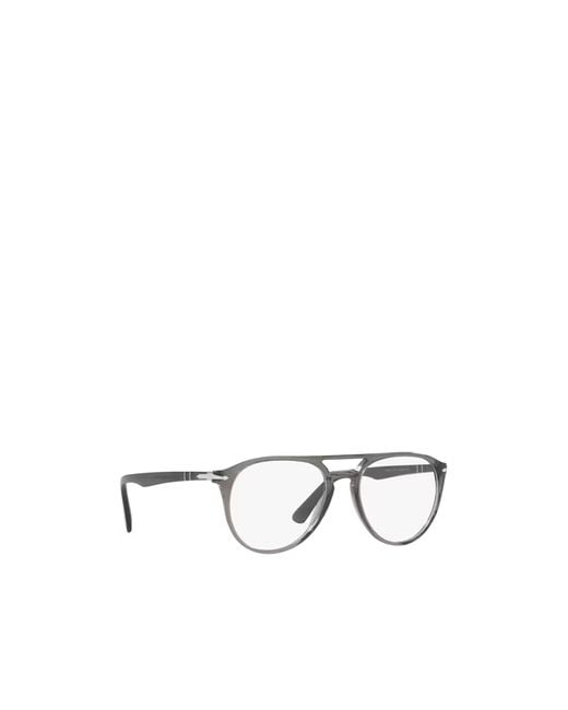 Persol Metallic Pilot-Frame Glasses for men