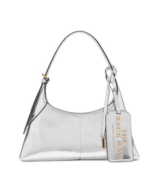Marc Jacobs White Small Belted Sack