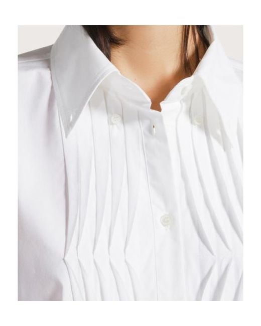 Seventy White Poplin Shirt
