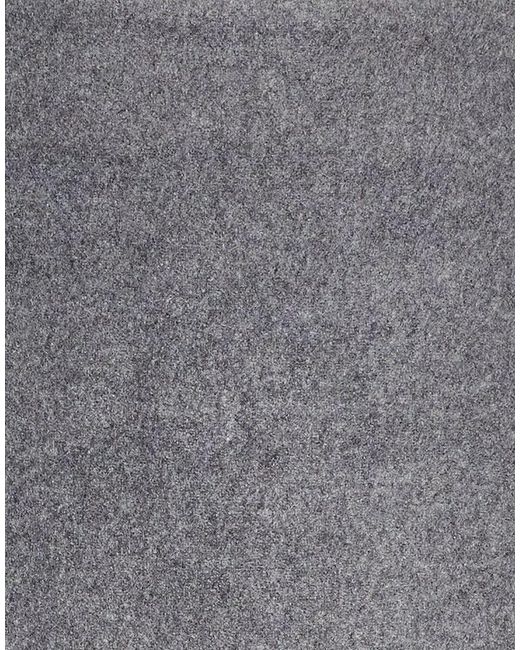 Sportmax Gray Solid-Color Wool A-Line Skirt