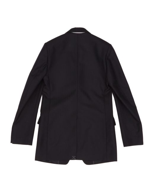 Dries Van Noten Blue Loose Fit Blazer