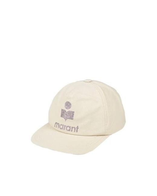 Isabel Marant White Sequin Baseball Cap