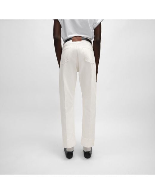 Céline White Boyfriend Jeans 001 for men